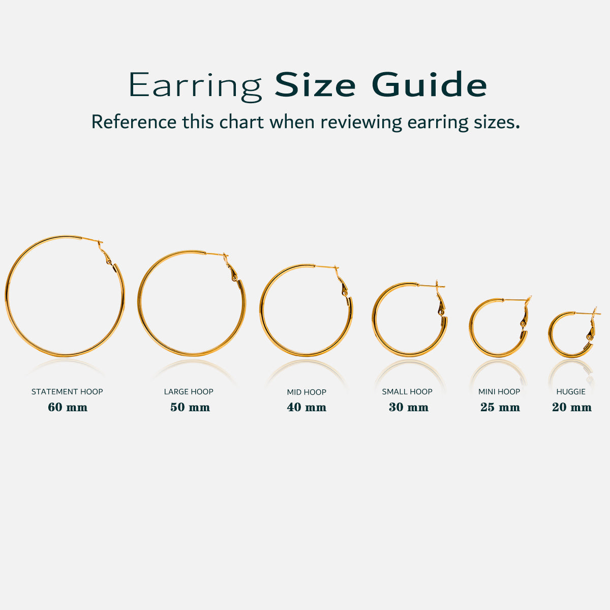 Classic Waterproof 18k Gold Twisted Hoop Earrings