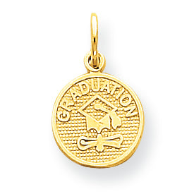 10K Gold Graduation Charm