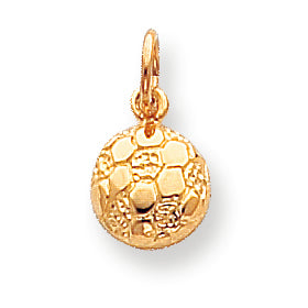 10K Gold SOCCER CHARM