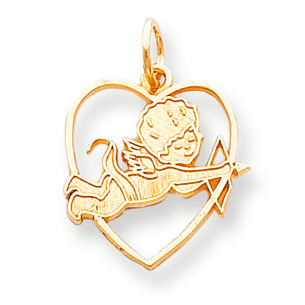 10K Gold CUPID CHARM