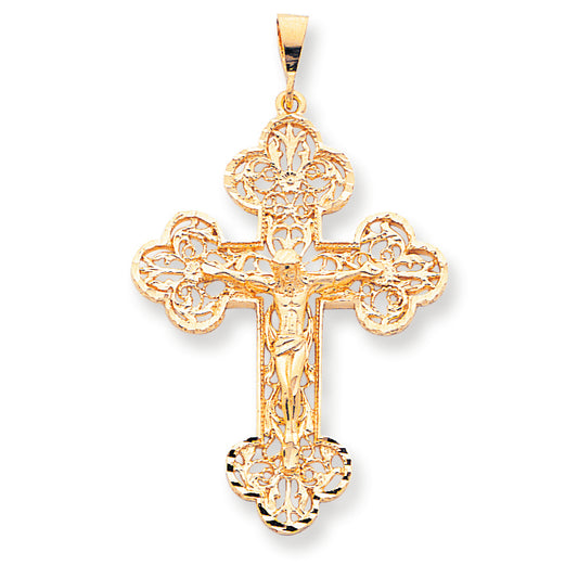 10K Gold CRUCIFIX CHARM