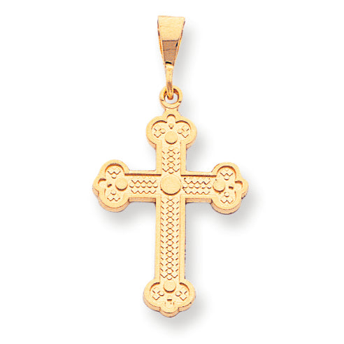 10K Gold Cross Charm