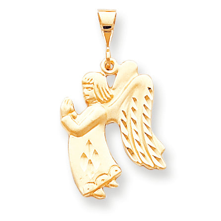 10K Gold Angel Charm