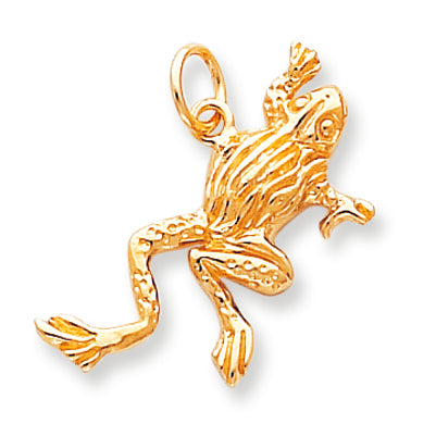 10K Gold FROG CHARM