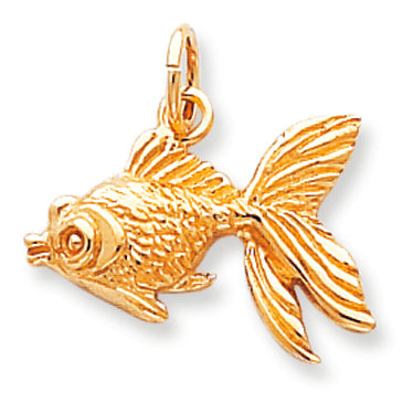 10K Gold FISH CHARM