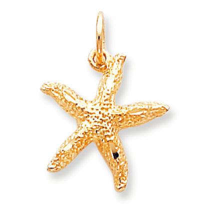 10K Gold STARFISH CHARM