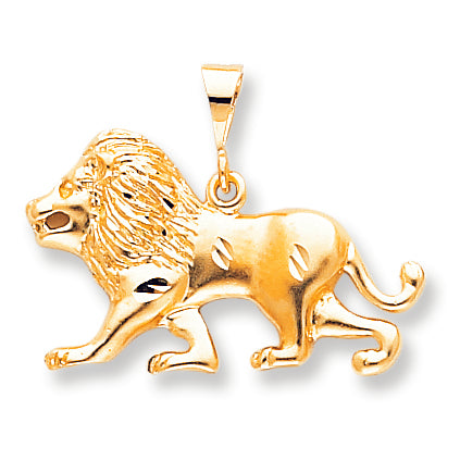 10K Gold LION CHARM