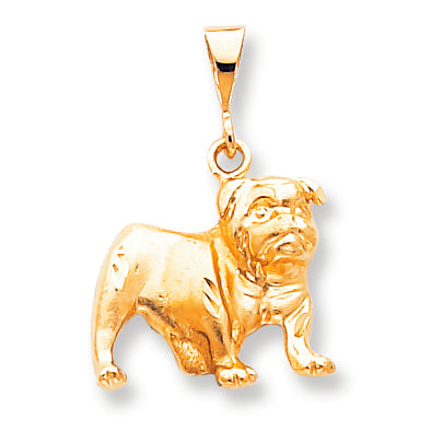 10K Gold DOG CHARM