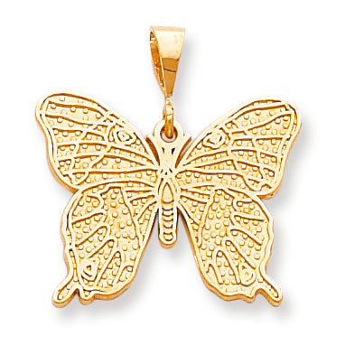 10K Gold BUTTERFLY CHARM