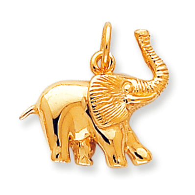 10K Gold ELEPHANT CHARM