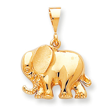 10K Gold ELEPHANT CHARM