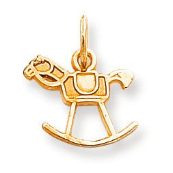10K Gold BABY ROCKING HORSE CHARM