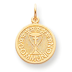 10K Gold COmmUNION CHARM