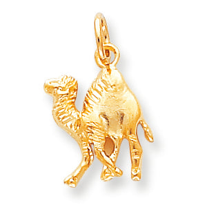 10K Gold CAMEL CHARM