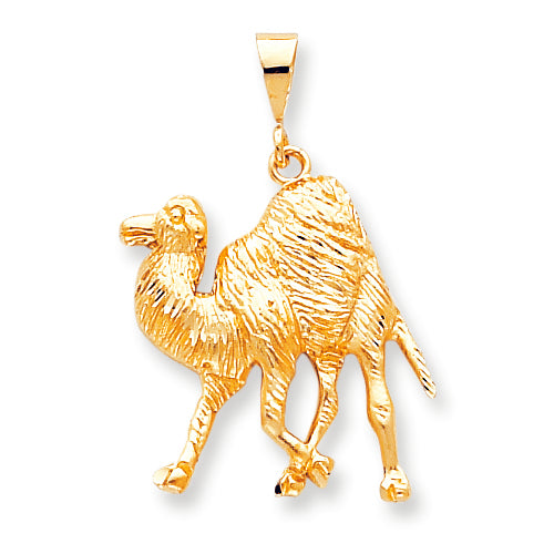 10K Gold CAMEL CHARM