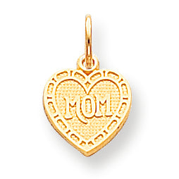 10K Gold MOM CHARM