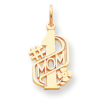 10K Gold MOM CHARM