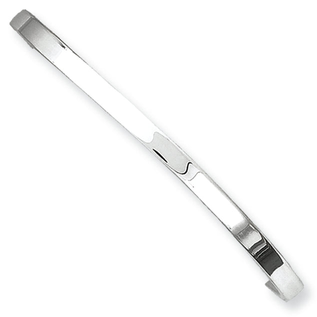 Sterling Silver 4.00mm Bangle Bracelet