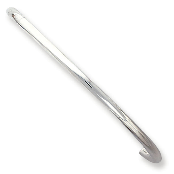 Sterling Silver 3mm Cuff Bangle