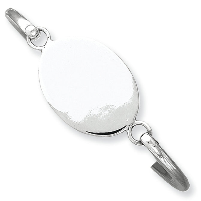 Sterling Silver Fancy Slip-on Bangle Bracelet