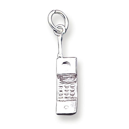 Sterling Silver Cell Phone Charm