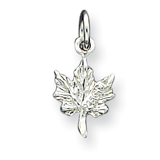 Sterling Silver Maple Leaf Charm