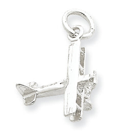 Sterling Silver Airplane Charm