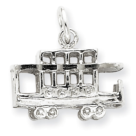 Sterling Silver Caboose Charm