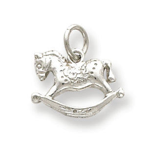 Sterling Silver Rocking Horse Charm