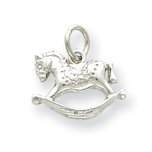 Sterling Silver Rocking Horse Charm