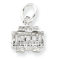 Sterling Silver Caboose Charm