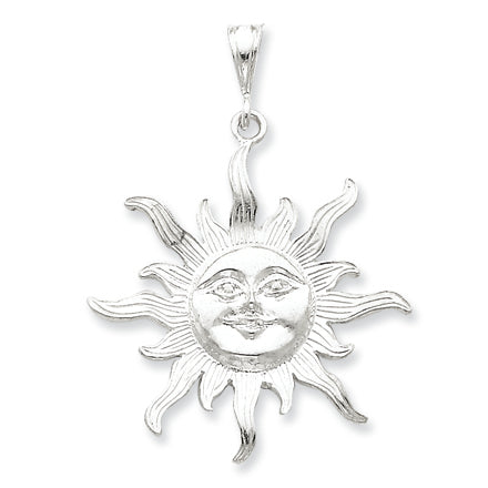 Sterling Silver Sun Pendant