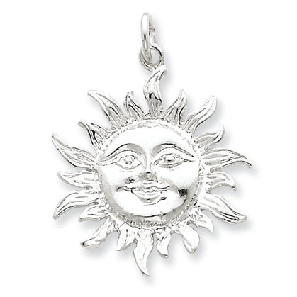 Sterling Silver Sun Pendant