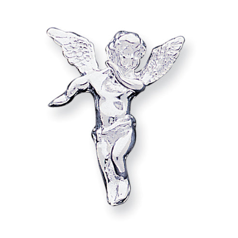 Sterling Silver Guardian Angel Pendant