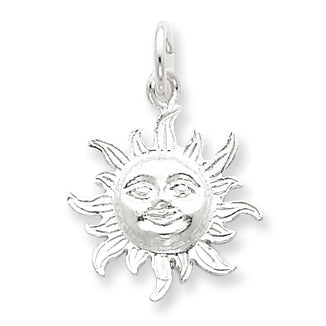 Sterling Silver Sun Charm