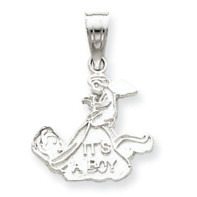 Sterling Silver It's A Boy Charm