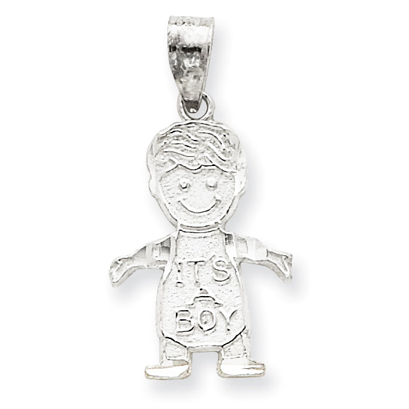 Sterling Silver It's A Boy Charm