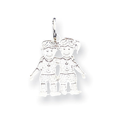 Sterling Silver Boy / Girl Charm