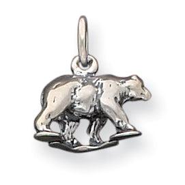 Sterling Silver Bear Charm