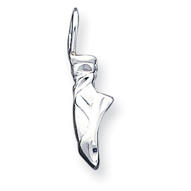 Sterling Silver Ballet Slipper Charm