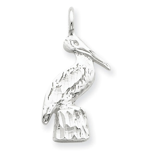 Sterling Silver Pelican Charm