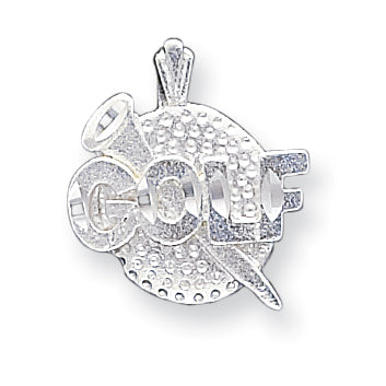 Sterling Silver Golf Ball Charm