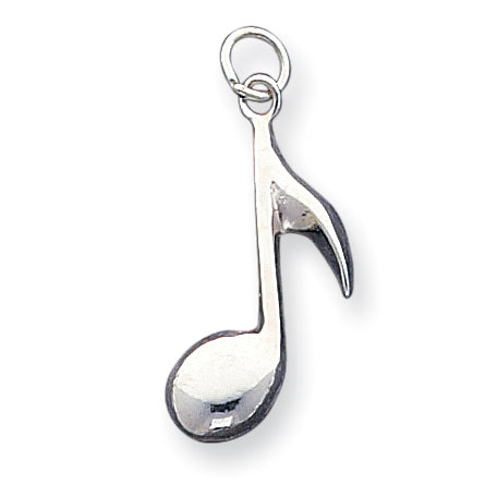 Sterling Silver Music Note Charm