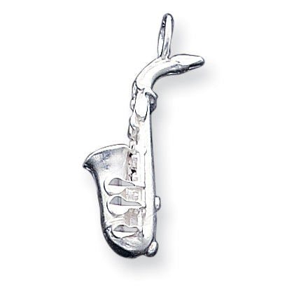 Sterling Silver Saxophone Charm