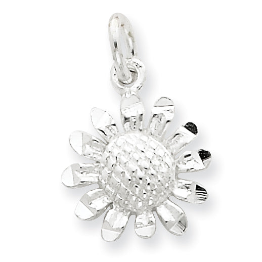 Sterling Silver Floral Charm