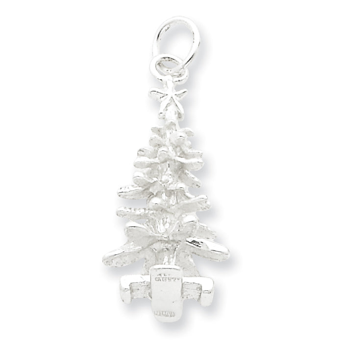 Sterling Silver Christmas Tree Charm