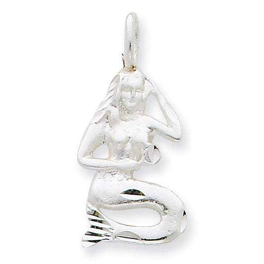 Sterling Silver Mermaid Charm