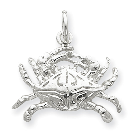 Sterling Silver Crab Charm