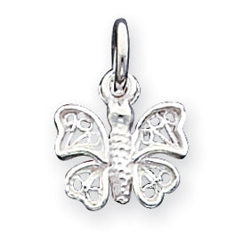 SS Filigree Butterfly Charm