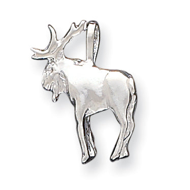 Sterling Silver Moose Charm